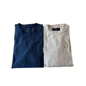 Bundle of 2 Abercrombie & American Eagle Long Sleeve Tops Men's Size XXL Casual‎